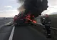 Trafic restricționat pe A1 după ce un camion a luat foc