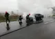 O mașină a luat foc între Săcel și Săliște