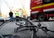 Biciclist implicat într-un accident rutier pe DN 14, Viile Sibiului