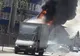 UPDATE/VIDEO/Mașină în flăcări pe strada Lungă