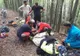 Salvamontiștii sibieni au intervenit pentru salvarea unui motociclist israelian, în apropiere de Râu Sadului