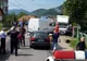 Viteza l-a proiectat într-un stâlp de electricitate