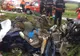 Galerie Foto: Accident grav, cu șase victime pe Valea Oltului. O persoană este resuscitată