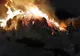 Incendiu la o șură cu fân, în Cașolț