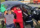 UPDATE | O mașină a intrat într-un cap de pod, la Bârghiș. Trei persoane au fost rănite