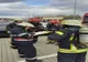 Exercițiu al pompierilor: incendiu la un operator economic din Sibiu