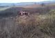 Un șofer s-a răsturnat cu mașina în afara părții carosabile, între Racovița și Mârșa