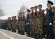 Soldații depun jurământul militar, la Centrul de Perfecționare Artilerie Terestră și Artilerie Antiaeriană ,,Ioan Vodă”
