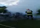 Incendiu la o mașină staționată, pe Valea Moașei