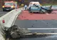 Accident pe DN 7, în judeţul Sibiu: Doi tineri din Olt au ajuns la spital, maşina în care se aflau s-a făcut „praf”