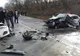 FOTO Accident cu două autoturisme distruse, pe DN1