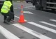 Bărbat accidentat pe trecerea de pietoni 