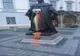 Bărbatul care a vandalizat statuia lui Brukenthal a fost amendat cu 500 de lei