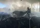 Incendiu într-un cimitir din Sibiu (VIDEO)