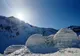 Risc însemnat de avalanşe şi un strat de zăpadă de aproape 90 de centimetri la Bâlea Lac