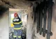 Casă în flăcări, la Cisnădie! Bărbat în stare gravă