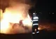 VIDEO Tractor distrus într-un incendiu