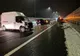 FOTO Grav accident pe A1, în zona Tălmaciu! Un bărbat a murit! 6 maşini implicate în carambol!