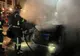 Autoturism distrus de flăcări. Alte 4 maşini afectate de incendiu