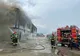 Mesaj Ro-Alert trimis după un incendiu izbucnit la o hală de deşeuri din Sibiu