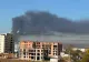 Incendiu la stația de sortare a deșeurilor de lângă Sibiu. Fumul negru se vede din oraș
