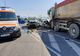 Accident la ieșire din Sibiu, spre Agnita, cu trei victime transportate la spital