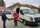 Apă și sucuri de la Crucea Roșie Sibiu pentru spitalele din Sibiu