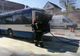 Incendiu la un autobuz TURSIB, pe Bulevardul Coposu