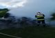 Incendiu la o mașină staționată, pe Valea Moașei