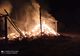 Incendiu puternic la un depozit de furaje din Dupuș