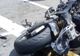 Bărbat rănit după ce s-a răsturnat cu motocicleta