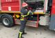 Incendiu în bucătăria unui apartament din Sibiu