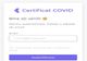 Portalul oficial care eliberează certificatele COVID-19 a fost publicat și funcționează!