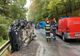 Grav accident rutier în județul Sibiu! Victimă inconştientă