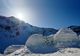 Risc însemnat de avalanşe şi un strat de zăpadă de aproape 90 de centimetri la Bâlea Lac