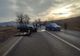 Trafic blocat la ieșirea din localitatea Târnava
