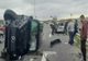 Accident grav pe autostrada A3: o mașină s-a răsturnat după ce a intrat în coliziune cu un alt autoturism