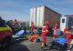 Accident tragic pe Autostrada A1, în județul Sibiu. O femeie a murit după ce TIR-ul pe care îl conducea a intrat într-un parapet
